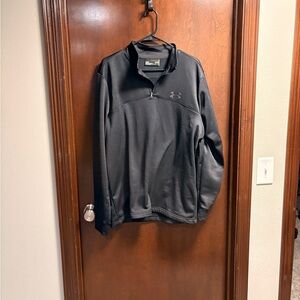 LG Men’s Black Half-Zip Pullover Sweatshirt